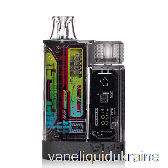 Vape Ukraine YOCCO Cyberpod 12000 Disposable Yummy Gummy